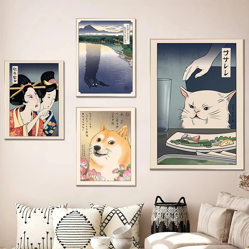 Plakat w stylu japońskim Ukiyo – Japanese Lifestyle At Home recenzja i cena