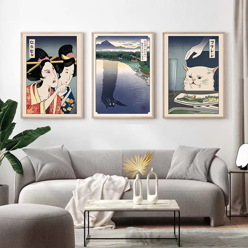 Plakat w stylu japońskim Ukiyo – Japanese Lifestyle At Home recenzja i cena