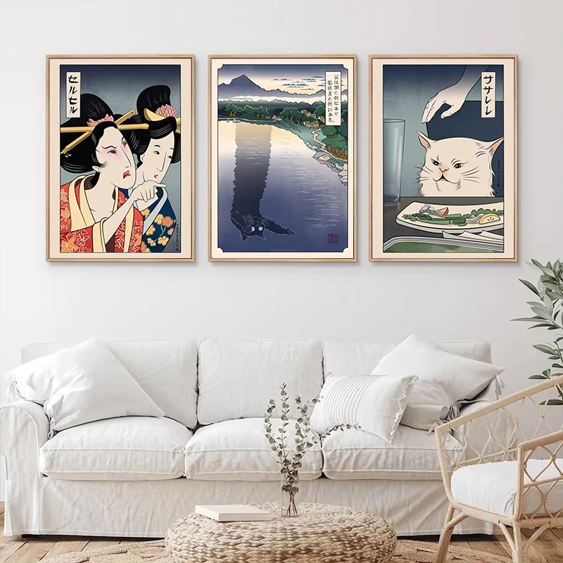 Plakat w stylu japońskim Ukiyo – Japanese Lifestyle At Home recenzja i cena